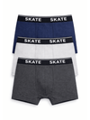 AAH SKATE Men's Premium Boxer Shorts (Pack of 3)