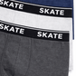 AAH SKATE Men's Premium Boxer Shorts (Pack of 3)