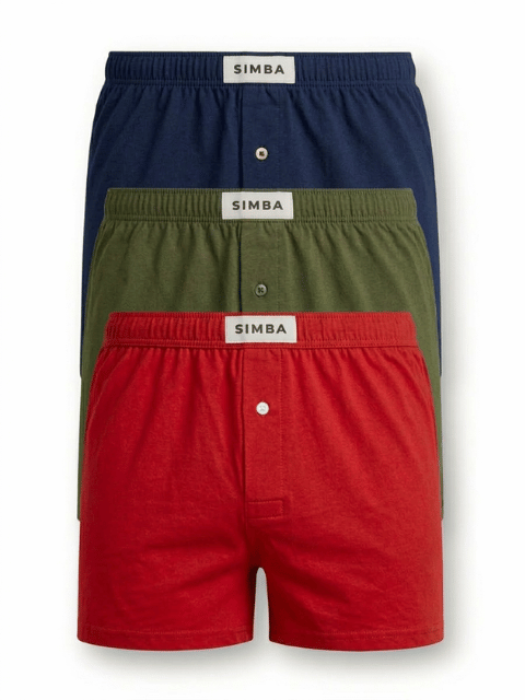 Men Cotton Boxer (Pack of 3)